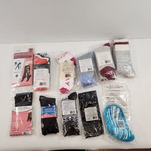 Avon Socks Lot Kenneth Cole Compression Curves Crew Trouser & more